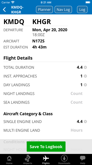 iFlightPlanner Screenshot