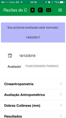 Game screenshot Razões do Corpo Academia hack