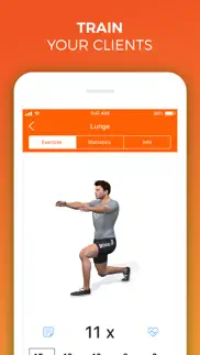 virtuagym coach iPhone Captures Décran 2