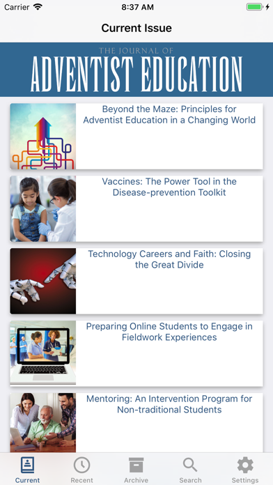 How to cancel & delete Journal of Adventist Education from iphone & ipad 1