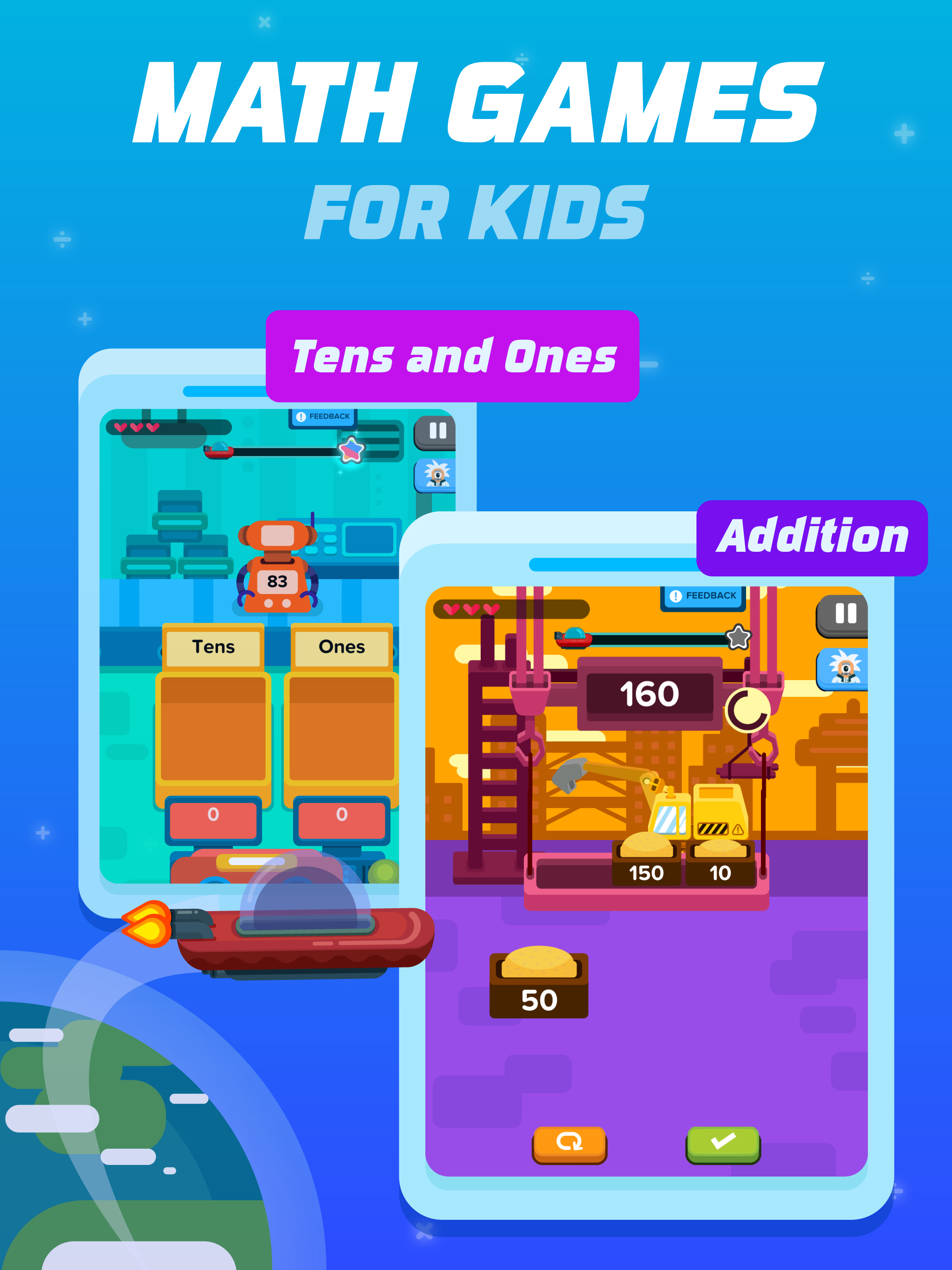 2nd Grade Math: Fun Kids Games screenshot 7