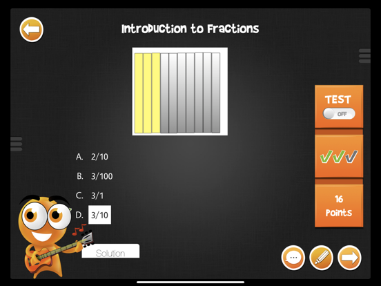 Screenshot #6 pour iTooch 5th Grade Math