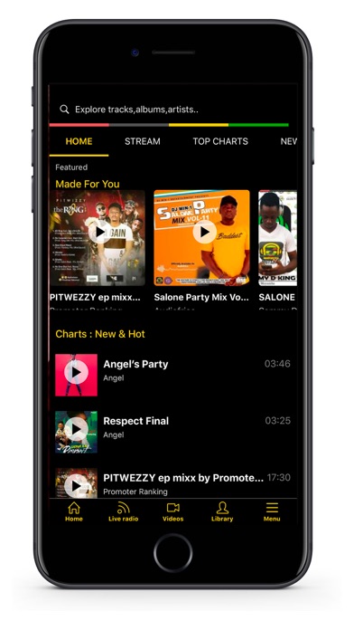 Screenshot #1 pour Audiofrica