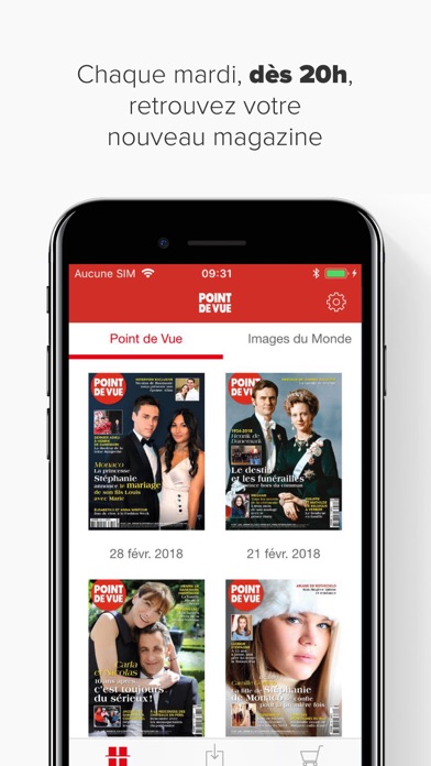 Point de vue Magazine Screenshot