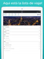 packr - lista viaje y equipaje ipad capturas de pantalla 1