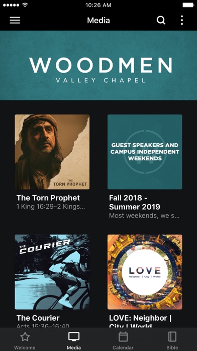 How to cancel & delete Woodmen Valley Chapel from iphone & ipad 2