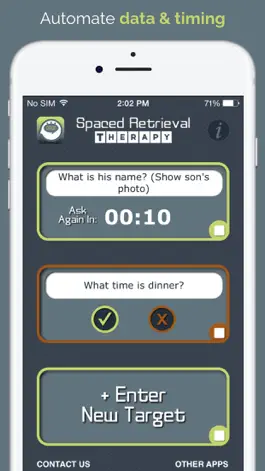 Game screenshot Spaced Retrieval Therapy hack