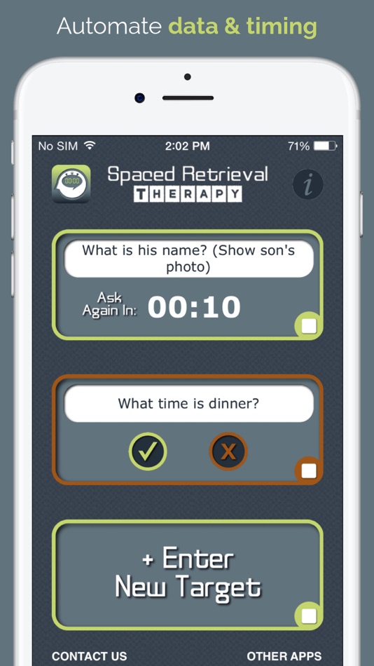 #3. Spaced Retrieval Therapy (iOS) Podle: Tactus Therapy Solutions Ltd.