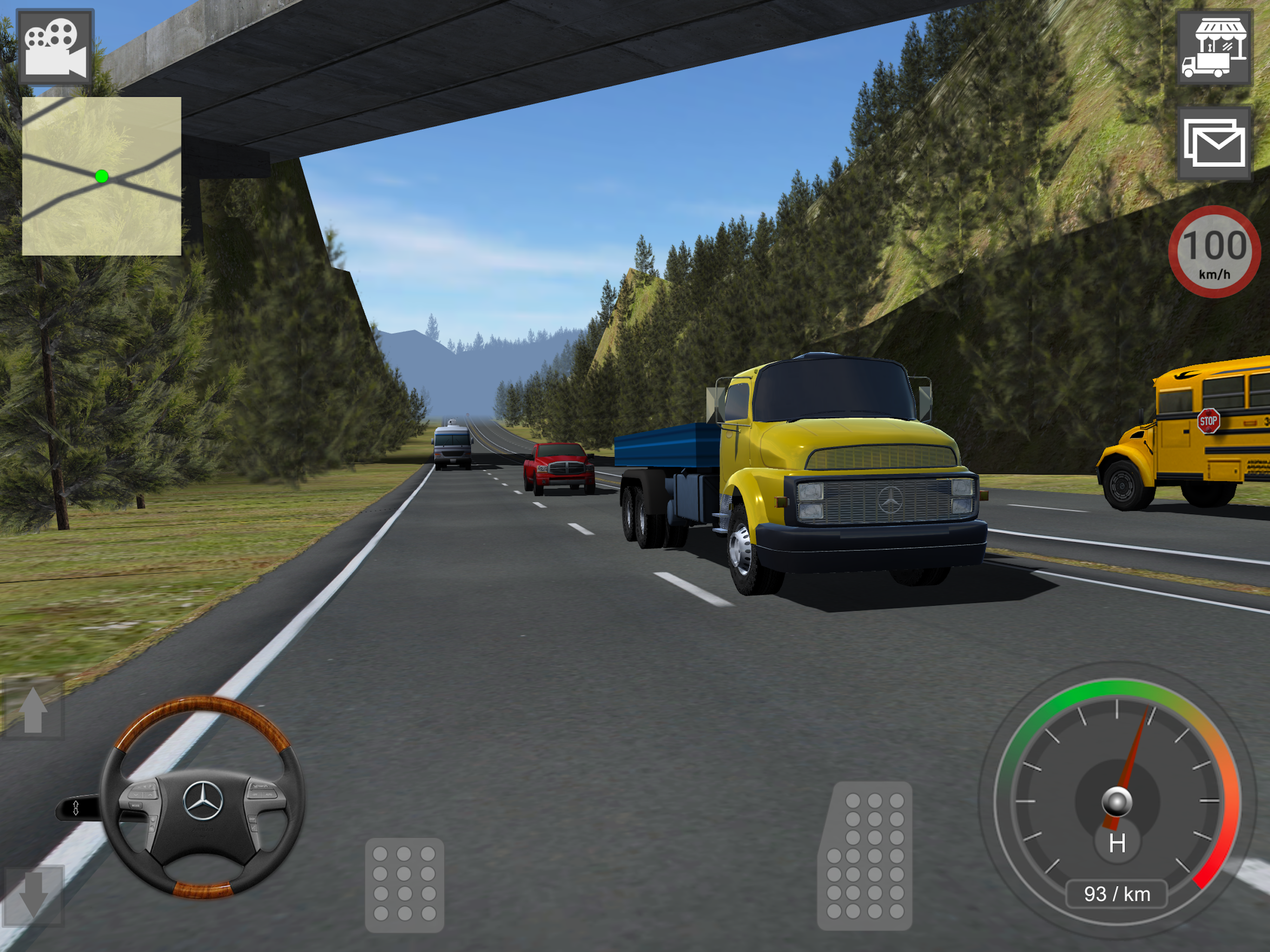 Mercedes Benz Truck Simulator