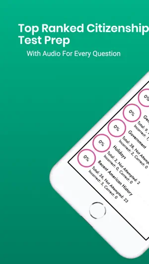 Citizenship Test with Audio screenshot 1