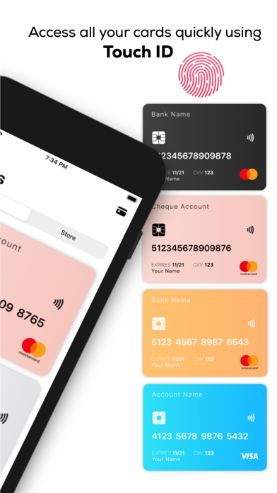 Screenshot #2 pour Cards - Store Bank Cards