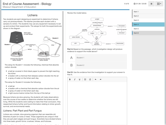ADAM Secure Browser iPad screenshot 5 - Education app