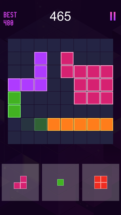 Screenshot #2 pour Block Puzzle Purple