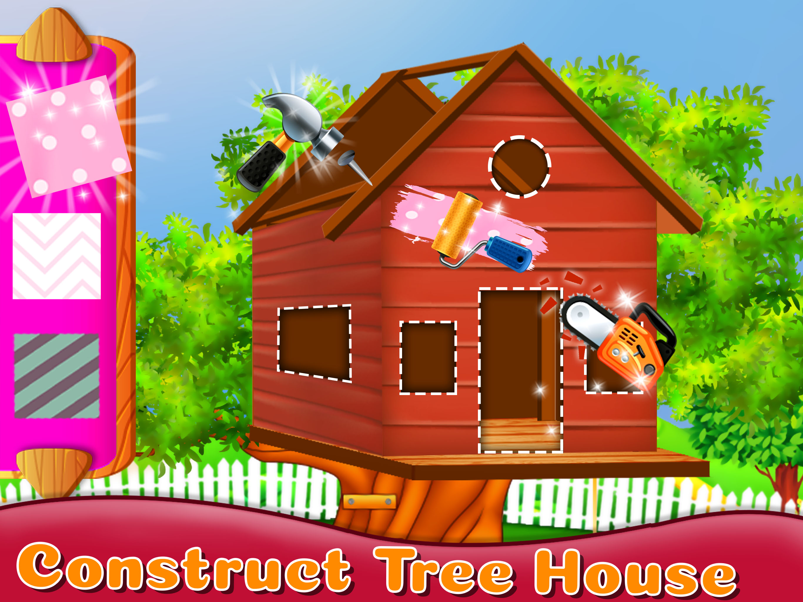 Build Tree Doll House
