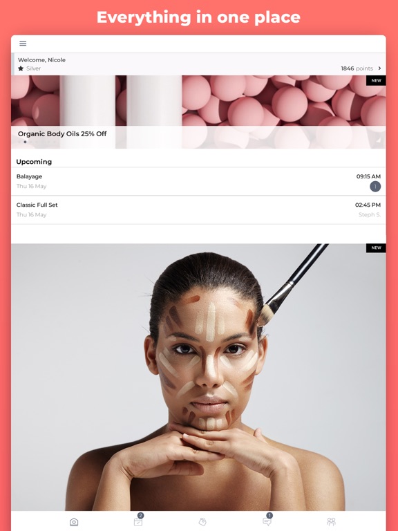 Cojilio Booking iPad screenshot 1 - Business app