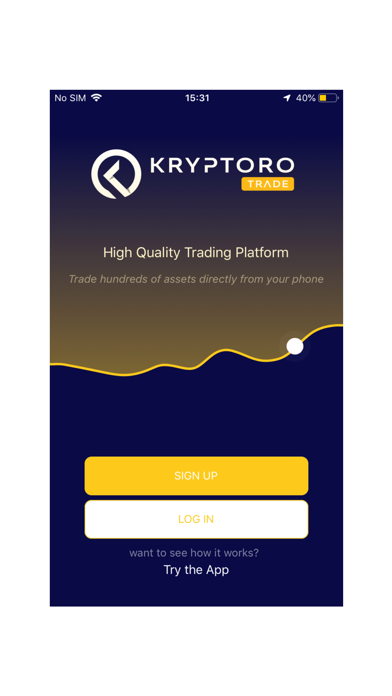Screenshot #2 pour Kryptoro Trade