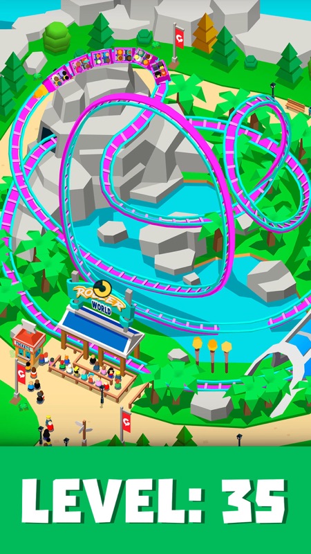 Idle Theme Park - Tycoon Game screenshot 8