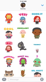 Marvel Stickers: Hero Mix screenshot