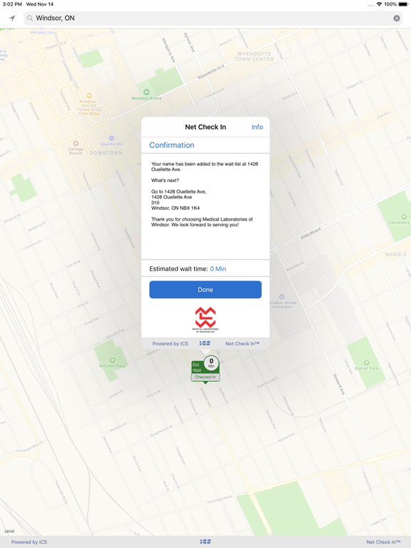 Med Labs of Windsor iPad screenshot 3 - Medical app
