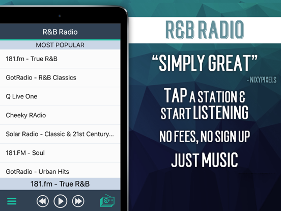 Screenshot #5 pour Radio R&B