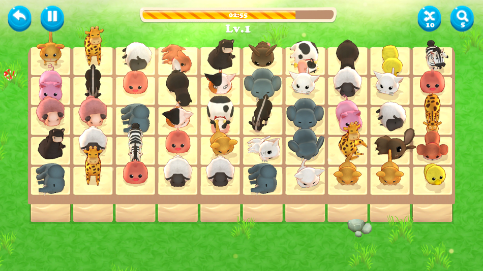 #3. Matching Pet 3D (iOS) 由: Phuong Ta