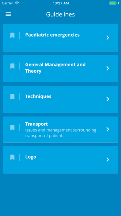 Paediatric Emergency Tools Screenshot