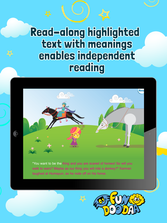 FunDooDaa Books - for Kids iPad screenshot 4 - Book app