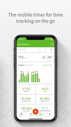 DeskTime screenshot 3