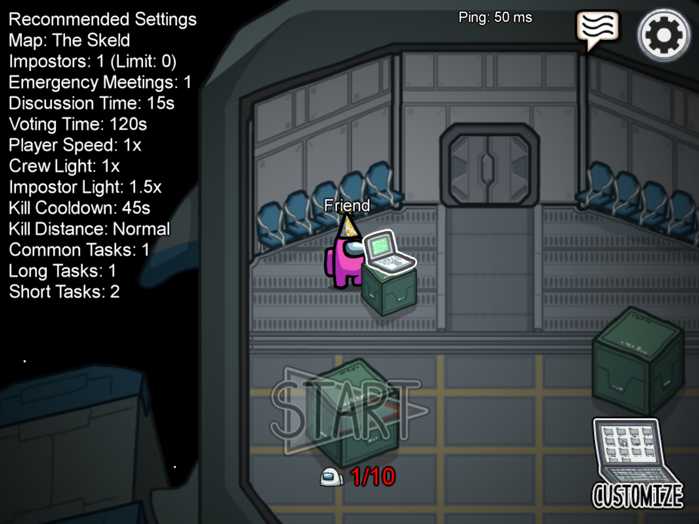 Among Us! Hack Online (Astronaut Hat, Captain, Hat Hat ...