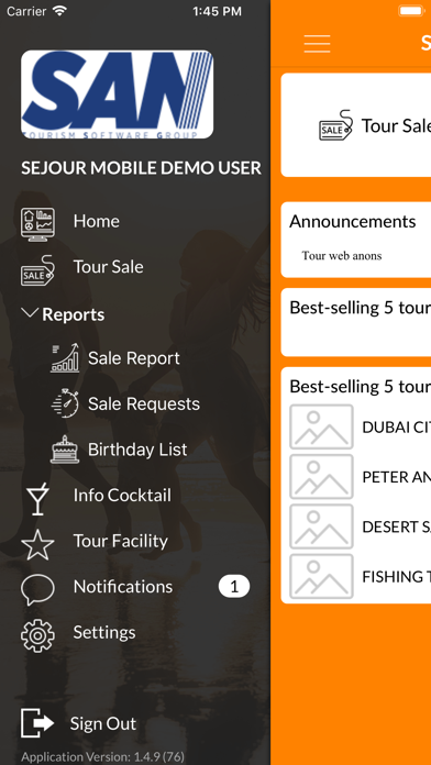 Sejour Mobile screenshot 3
