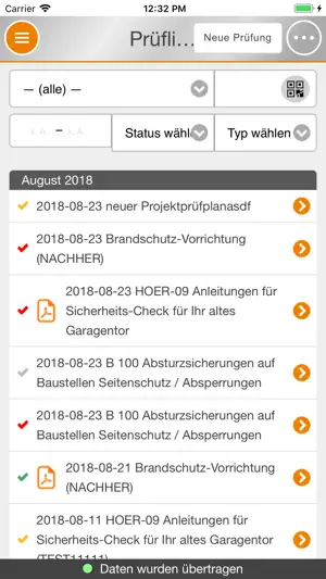 Bau-Checklisten screenshot 1