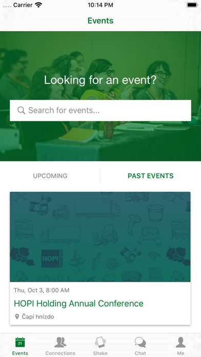 HOPI HOLDING Events screenshot 2