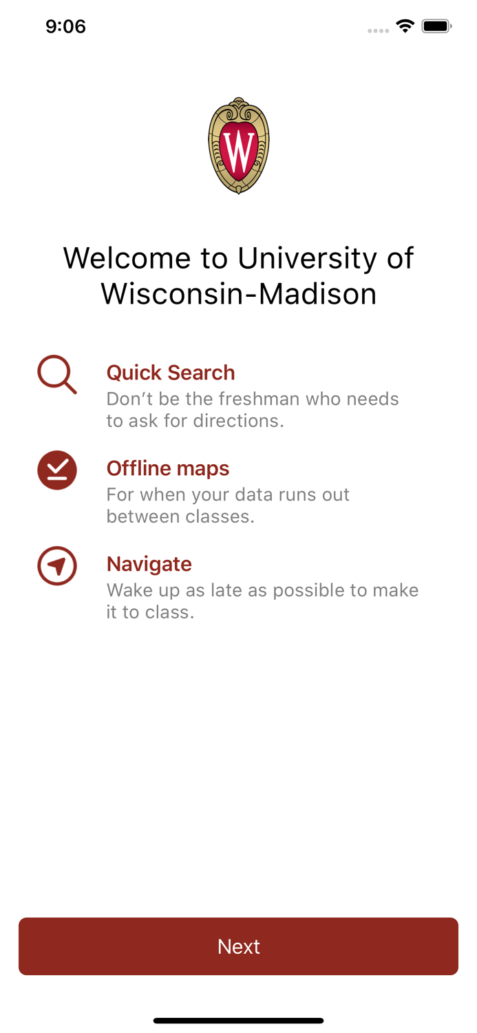 UW Madison Campus Maps