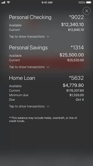 Power Financial Credit Union screenshot 1