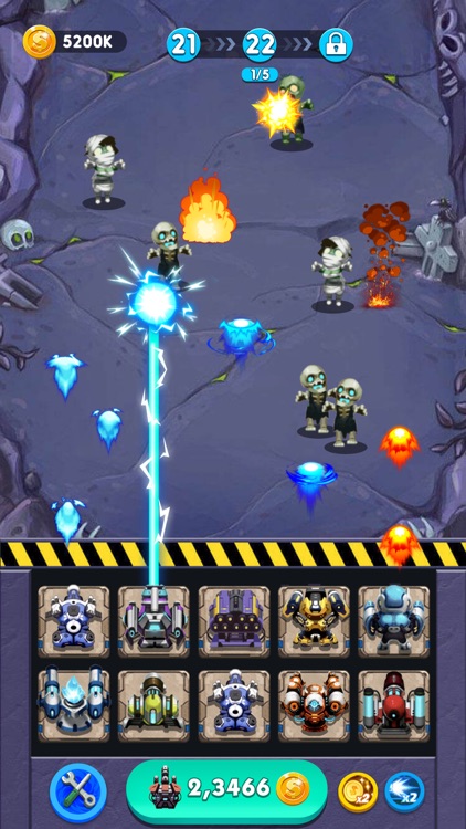 Merge Zombie Clash screenshot-3
