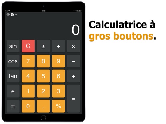 Screenshot #4 pour Calculator for iPhone and iPad