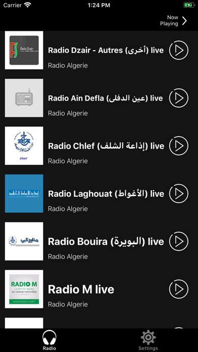 Radios Algérie FM screenshot 3