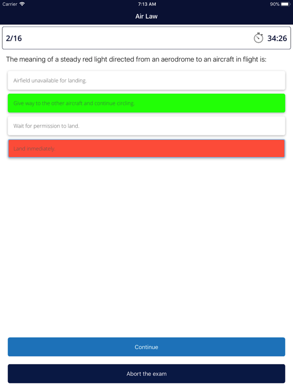 Screenshot #5 pour PPL Exams -  EASA & FAA