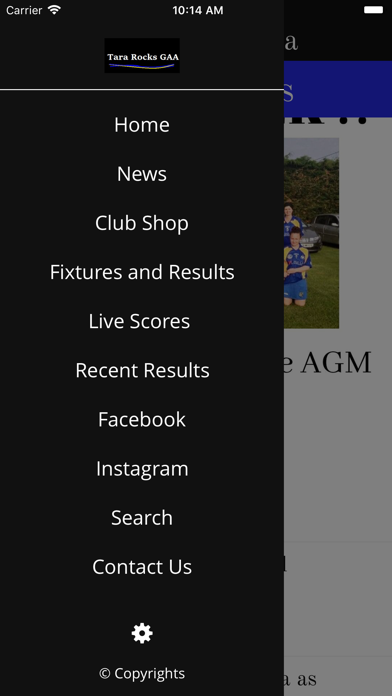 Tara Rocks GAA screenshot 2