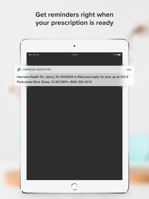 Harness Health Rx iPad screenshot 3 - Health & Fitness app