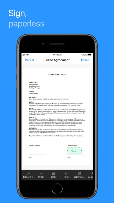 Zoho Doc Scanner - Scan PDF Screenshot