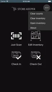 How to cancel & delete store-keeper inventory scanner 1