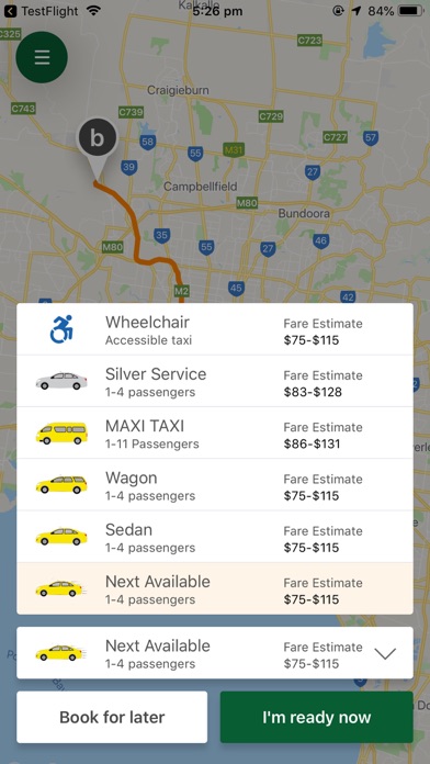 Screenshot #2 pour Pakenham Taxis