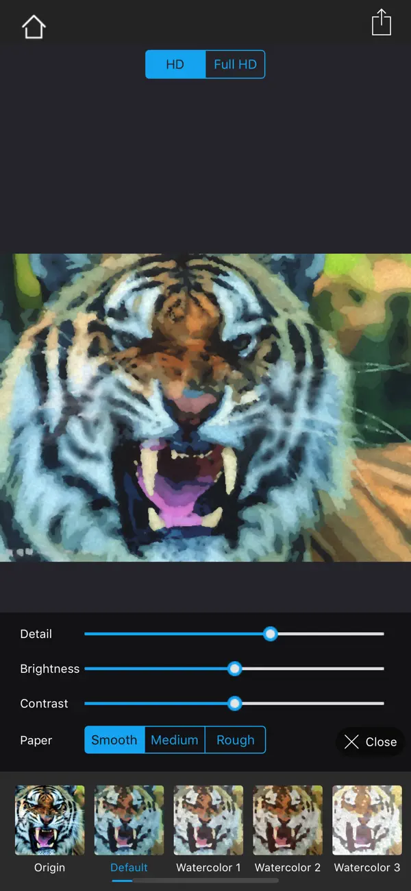 Watercolorizer-photo artist Screenshot 5