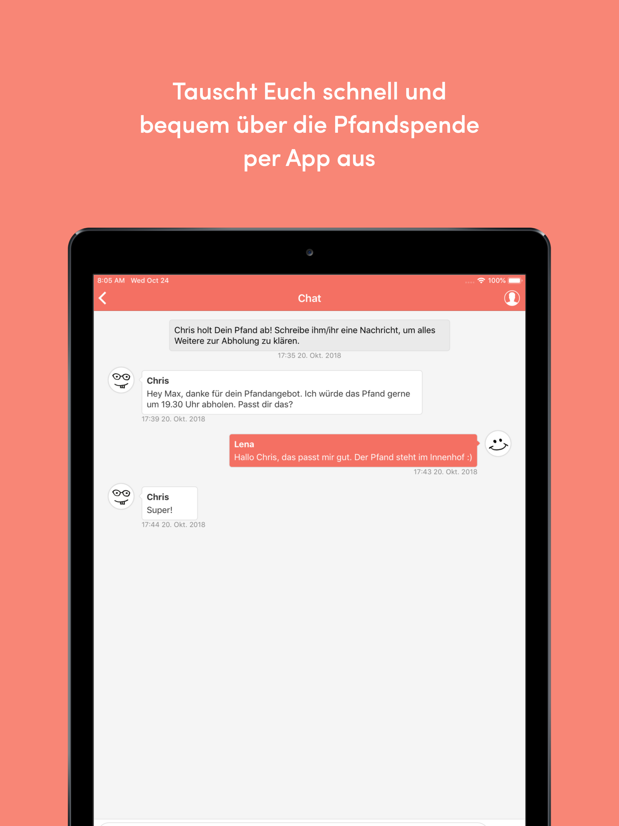 Pfandgeben
