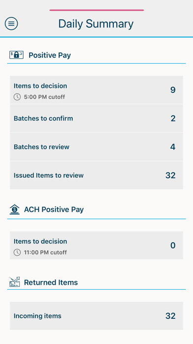 How to cancel & delete CBT Positive Pay from iphone & ipad 2