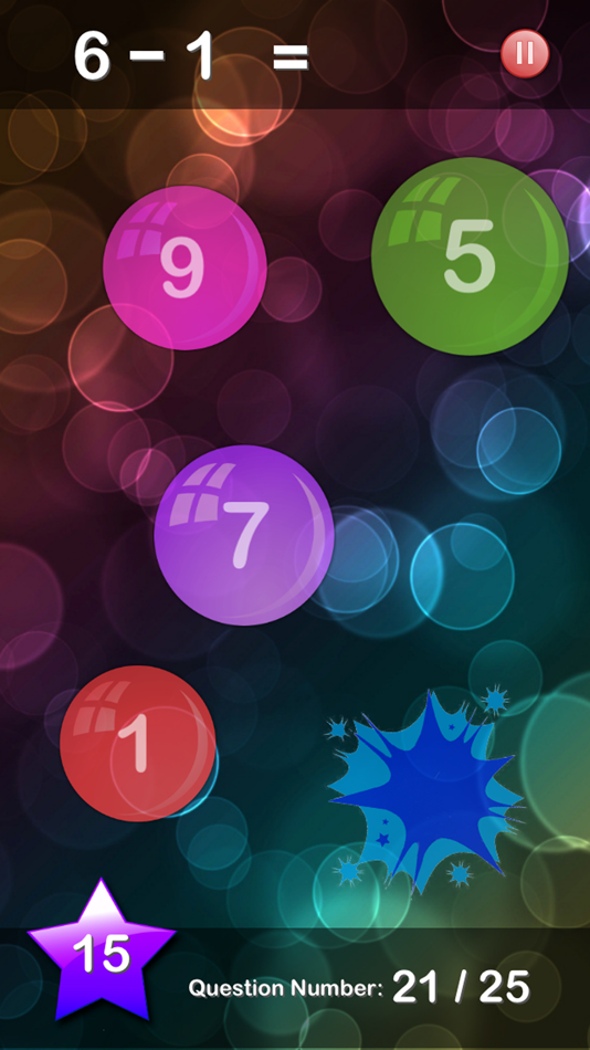 #3. Bubble Maths Lite (iOS) 由: Dizzy Squirrel Limited