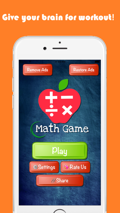 Screenshot #1 pour Math Jeux | Cerveau formateur