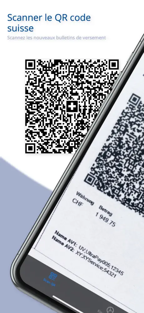 Mobile Swiss QR Scan