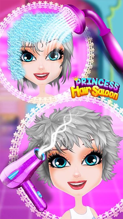 Princess Salon Haircut screenshot-3